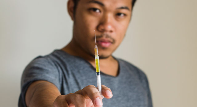 heroin addict