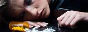 woman passed out with drugs